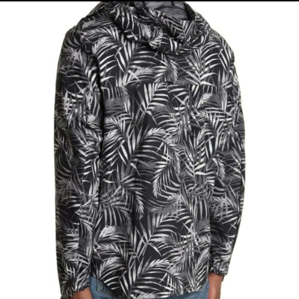 Michael Kors Tropical Print Hooded Jacket NWTs - Picture 2 of 7
